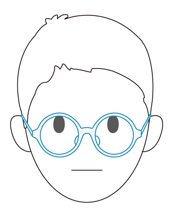 眼鏡を調整する前