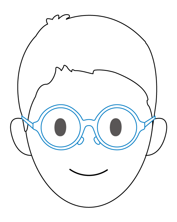 眼鏡を調整する前