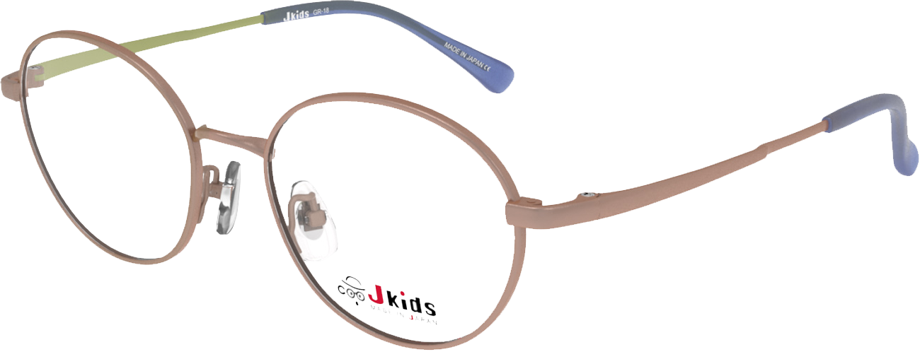 国産子供メガネGR18シリーズ｜くすくす色