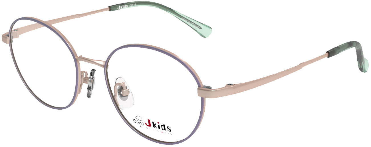 国産子供メガネGR18シリーズ｜	ねがい色