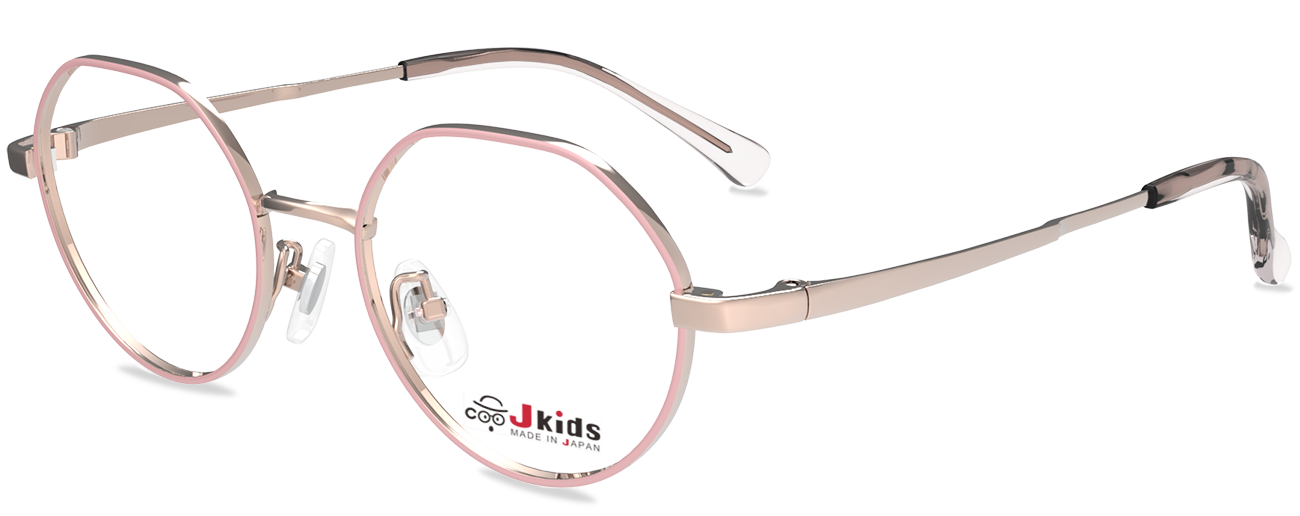国産子供メガネGR26シリーズ｜さくら色