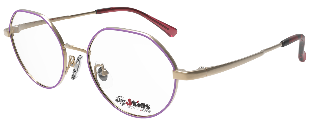 国産子供メガネGR28シリーズ｜ジャム色