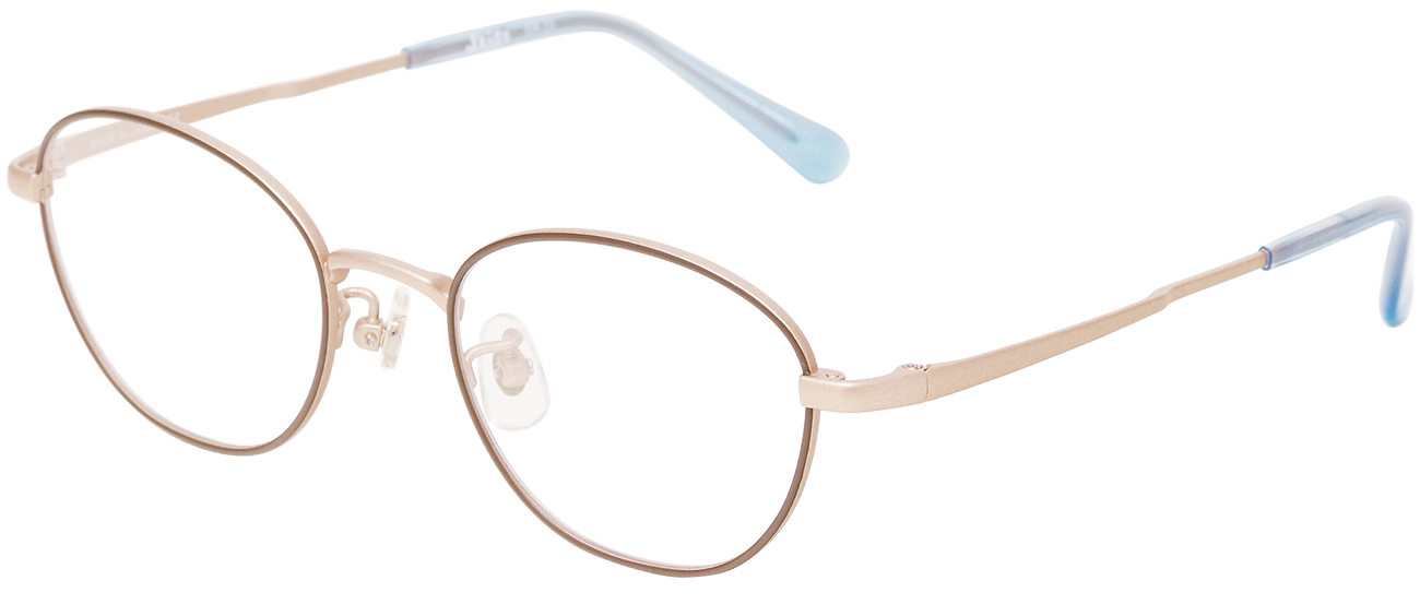 国産子供メガネGR33シリーズ｜ビーチ色