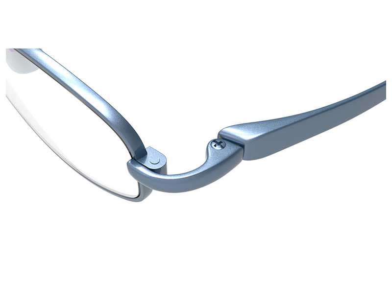 キッズメガネ|角を作らない形状