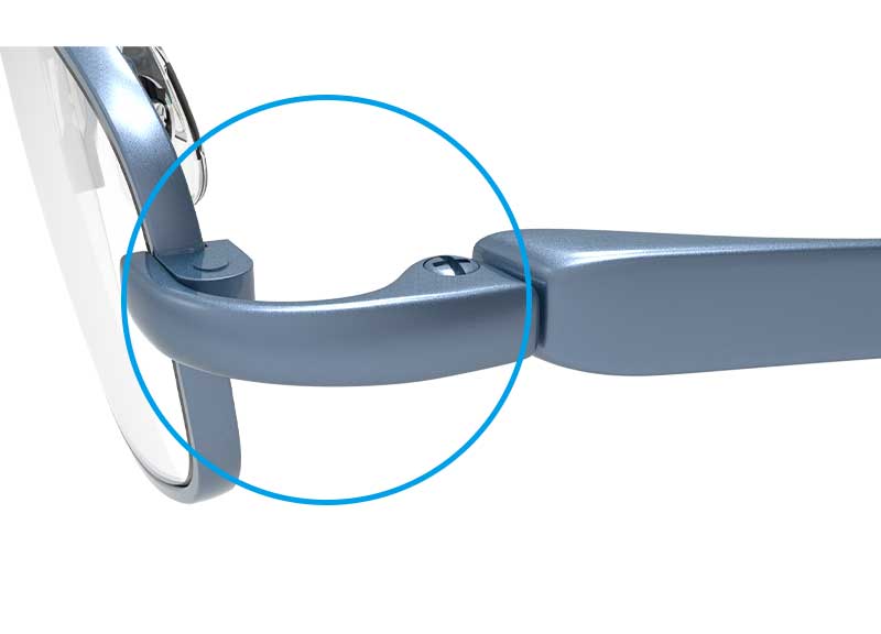 キッズメガネ｜ヨロイはチタン。